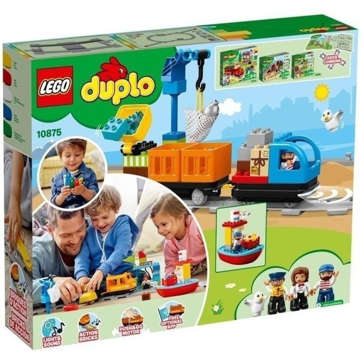 LEGO® DUPLO® 10875 Nákladný vlak od 103,64 € - Heureka.sk