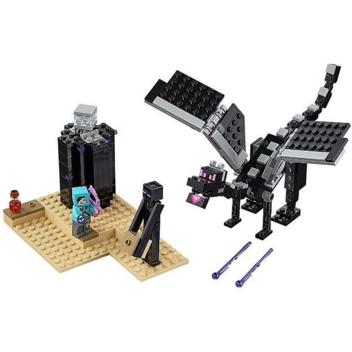 LEGO® Minecraft® 21151 Záverečná bitka od 69,9 € - Heureka.sk