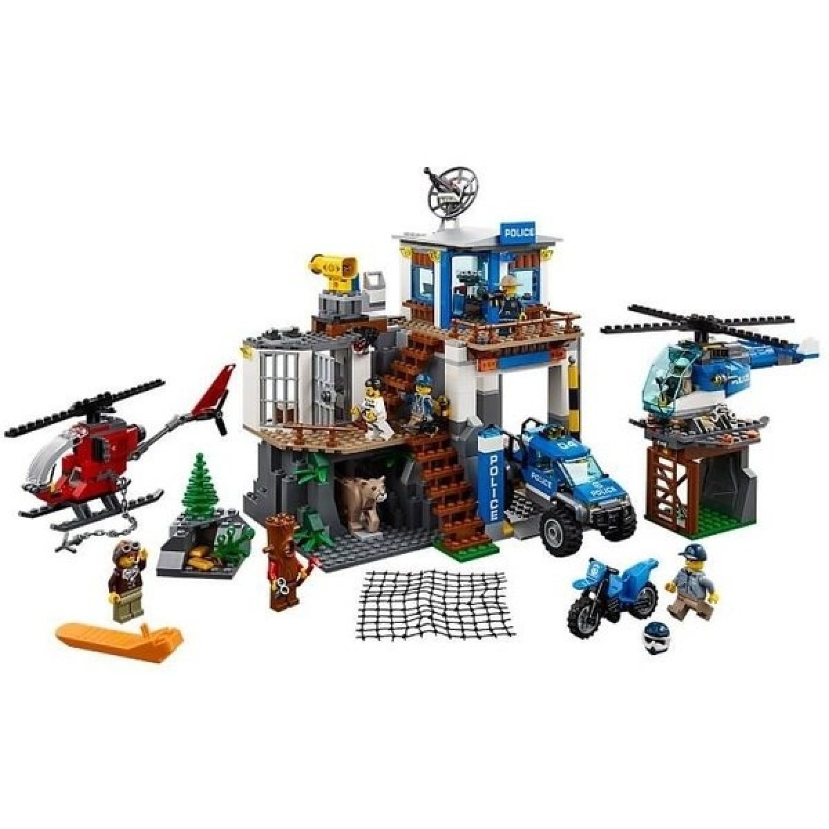 LEGO® City 60174 Horská policajná stanica od 199,9 € - Heureka.sk