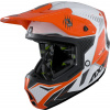 AXXIS Motokrosová helma AXXIS WOLF ABS star track A4 lesklá fluor oranžová XS