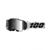 100% Armega Atac mirror silver lens