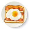 CUKROVÁ TLAČ Opłatek na Tort Cukrová hmota Toast Na Slano Bekon Vajíčko