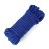 Modrý bavlněný bondage provaz – tl. 0.5 cm 5 metrů (NOVÉ BARVY!)