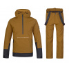 Pánský lyžařský komplet Patty FD Golden brown/anthracite S + Slater FD Golden brown M