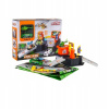 Majlo Toys Parkovacia garáž s autíčkom helikoptérou a hracou podložkou Racing Garage