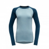 Devold Expedition Merino 235 Shirt Woman - Flood/Cameo L