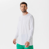 KIPSTA Futbalový dres s dlhým rukávom VIRALTO CLUB biely XS