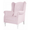 Caramella Baby Pink kreslo pre dospelých ružové