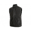 CXS Canis CXS Pánska softshell vesta TOPEKA, čierna - L Čierna, L