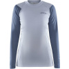 Dámské termo triko CRAFT Core Warm Baselayer Ls modrá Velikost: M