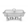 Ohrievač na cestoviny tabuľka na stôl - 2 kusy GN 1/1 satinovaný, HENDI, Kitchen Line, 9L, 585x385x(H)315mm