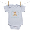 Boodyy Body s krátkym rukávom Medvedík Chlapec 92 (18-24 mesiacov)