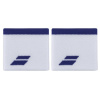 Babolat Logo Wristband 2024 potítka biela-modrá - 1 pár