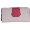 Segali Dámska kožená peňaženka 7617 B grey/magenta