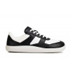 Barefoot tenisky Ahinsa shoes Yuva černobílé 45