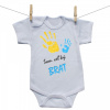 Boodyy Body s krátkym rukávom Som veľký brat 74 (6-9 mesiacov)