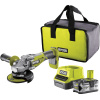 RYOBI 18V ONE+ 125 mm uhlová brúska R18AG7-140S