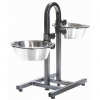 Psí bar - nastaviteľná výška misiek, 2x miska 2,8l/24cm