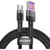 Baseus CATKLF-PG1 Cafule Quick Charging Datový Kabel USB Double Sided to USB 40W 1m Gray/Black 6953156293564