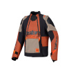 Textilní bunda Halo Pro Drystar XF, Alpinestars (světle hnědá/tmavě oranžová/černá, vel. 2XL)