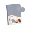 Bellatex PF/044 Froté plachta Modrá, Šedá 140x200