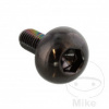 JMP Skrutka brzdového kotúča JMP Bolt M6X1.00 mm 17 mm nerez V4A čierna farba pre Honda VTX 1800 2001-2006