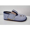 Pegres barefoot papuče BF03 modré 32