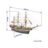 OCCRE Amerigo Vespucci 1:100 (KR-oc15006B)