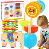 Tooky Toy Drevená sada hier The Game Collection Tooky Toy 32,5 x 26,5 x 4,5 (cm) 3+
