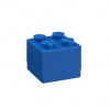 LEGO® Mini box 45x45x42 tmavo modrý