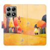Flip pouzdro iSaprio - Xiaomi 14T Pro - Autumn Forest s kapsičkami na karty (Flipové knížkové pouzdro, obal, kryt iSaprio s přihrádkami na karty a motivem)