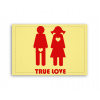 Fotoobraz 90x60 cm stredný True Love