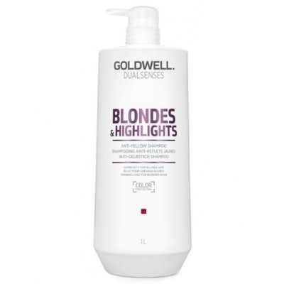 GOLDWELL Dualsenses Blondes And Highlights Shampoo 1000ml - šampón pre bielu blond