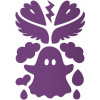 Reflective Berlin Reflective Stickies - Spooky - purple uni