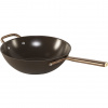 ZWILLING Milano Wok with Glass Lid 30 cm, Brown