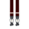 House of Amanda Christensen Plain Suspenders - Wine
