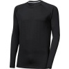 Pánské merino triko SENSOR Active No Logo raglan černé Velikost: XXL, Barva: černá