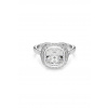 Swarovski prsteň dámsky kovový swarovski kryštál UNA 5758471 strieborná 55