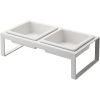 Yamazaki Pet misky Tower 4744 biele