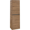 VILLEROY & BOCH Collaro závesná vysoká skrinka, 1 dvierka, 1 výklopný kôš, pánty vľavo, 454 x 349 x 1538 mm, Oak Kansas, C03400RH
