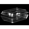 Misa/pekáč hranatý sklenený 2,5l s vekom Exclusive KLC