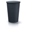 PROSPERPLAST Sud na dažďovú vodu SMOOTH antracit160l