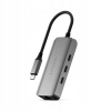 Satechi 4v1 Multiportový USB-C hub s portom Enthernet 2,5 GB/s Space gray
