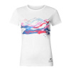 ALPINE PRO QUATRA 2 BIELA DÁMSKE ŠPORTOVÉ TRIČKO S COOL-DRY XS