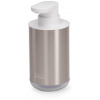 Joseph Joseph Dávkovač mýdla Duo Steel 70608, 300 ml, nerez/bílý