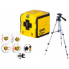 Krížový laser - Stanley Cross Laser Cubix Quick + Statív (Krížový laser - Stanley Cross Laser Cubix Quick + Statív)