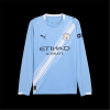 Puma Manchester City Long Sleeve Home Shirt 2025 2026 Adults Blue S
