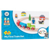 Bigjigs Rail Moja prvá vlaková dráha 19 kusov