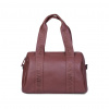 Childhome Prebaľovacia taška Mommy Club Signature Vegan Leather Dark Brown