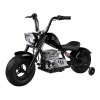 mamido Detská elektrická motorka Chopper 24V čierna